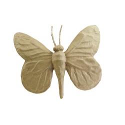 Papillon en papier maché - 22x25x4cm