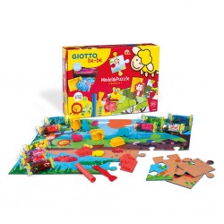 Coffret d'activités Giotto Bébè - My Model & Puzzle