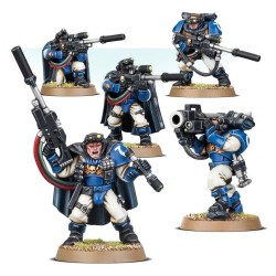 Set 5 figurines à peindre Warhammer 40K - Scouts with sniper rifles