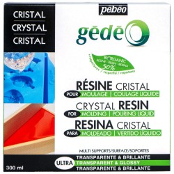 Kits résine cristal Biorganic Gédéo