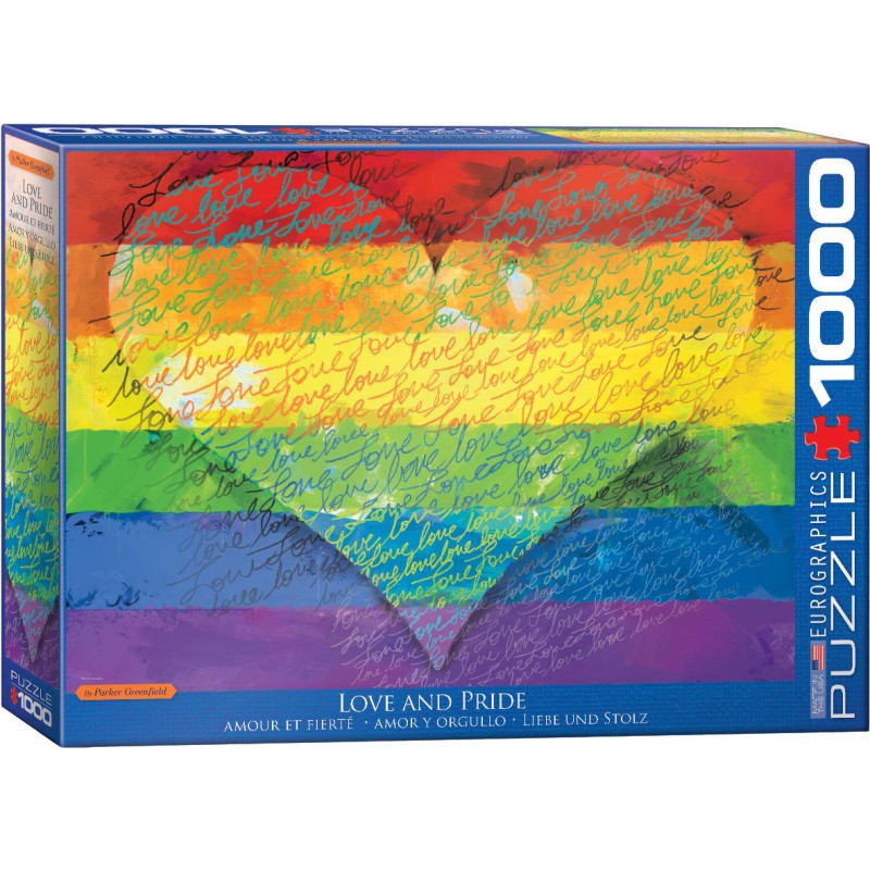 Puzzle 1000 pièces - Love & pride