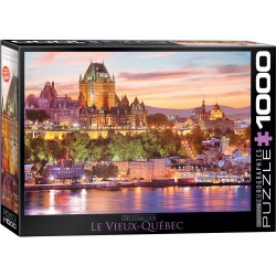 Puzzle 1000 pièces - Le vieux Québec