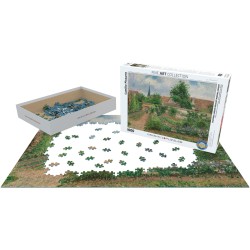 Puzzle 1000 pièces - Potager à Eragny de Camille Pissarro