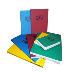 Blocs d'esquisse Zap Book recyclé 80g/m², 160 fls collées