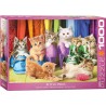 Puzzle 1000 pièces- Fiertés chaton