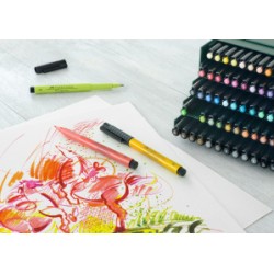 Venteo - Coffret 6 feutres - 12 couleurs - Set pour la planche de dessin  pour dessiner dans le noir Fantastic Pad - Feutre - Achat & prix