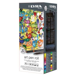 30 feutres de haute qualité Lyra pour coloriage, dessin artistique,  technique d'esquisse, Boite en m - Crayon de coloriage - Creavea