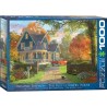 Puzzle 1000 pièces - Le chalet bleu