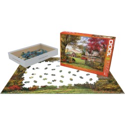 Puzzle 1000 pièces - La ferme d'antan