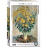 Puzzle 1000 pièces - Fleurs de topinambour, de Claude Monet