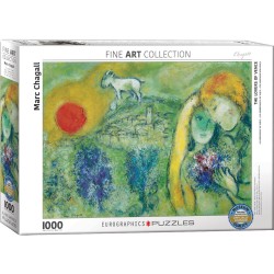 Puzzle 1000 pièces - Les amoureux de Vence de Chagall