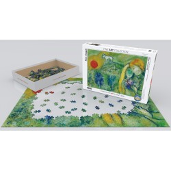 Puzzle 1000 pièces - Les amoureux de Vence de Chagall