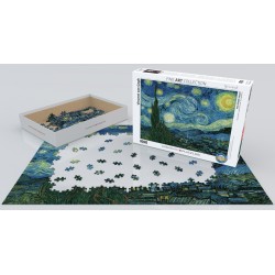 Puzzle 1000 pièces - La nuit Etoilée de Van Gogh