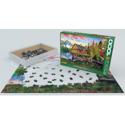 Puzzle 1000 pièces - La cabine de pêche