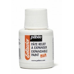 Pâte relief à expanser Sétacolor 45ml