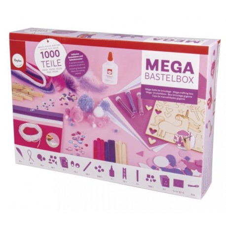 Méga-boîte de bricolage Licorne x1000pcs