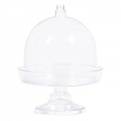 Mini-étagères en plastique avec cloches x6pcs