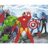 Kit tableau à diamanter Crytal Art 40X22 cm - Avengers