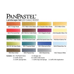 Coffrets de 20 PanPastel + accessoires Soft