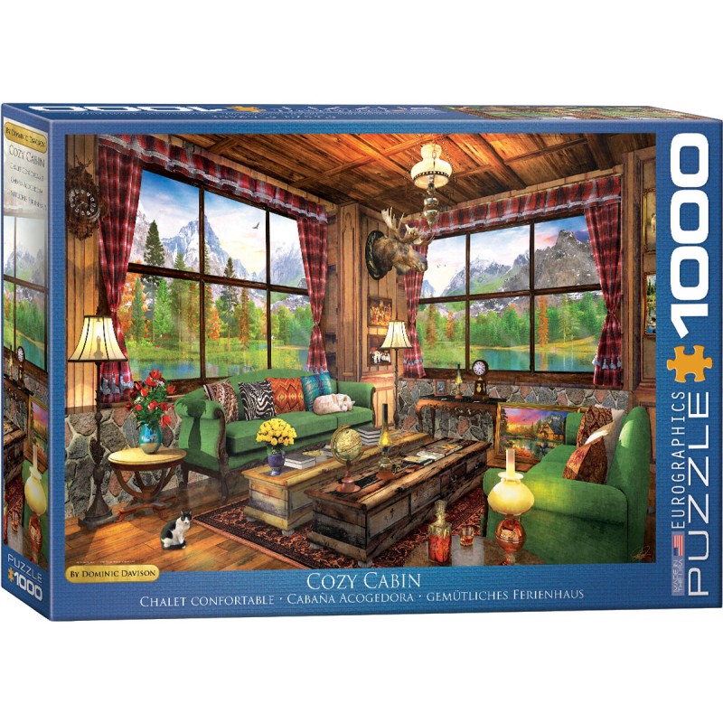 Puzzle 1000 pièces - Chalet confortable, de Dominic Davison