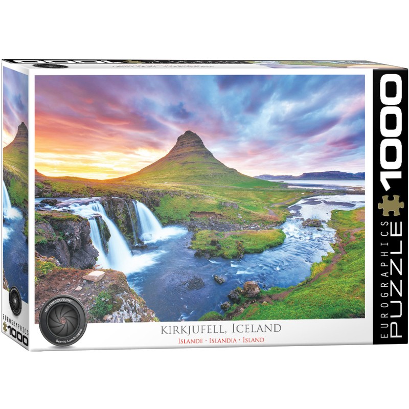 Puzzle 1000 pièces - Kirkjufell, Islande