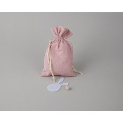 Kit Sachets en tissu avec Lapin, 12x19,5cm x3pcs