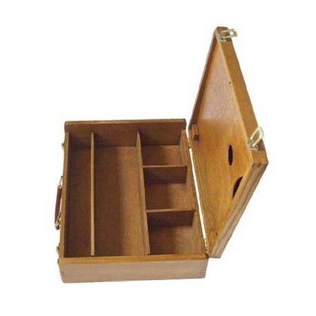 Boîte de rangement en bois Hervé Box - 42x32x9,5 cm