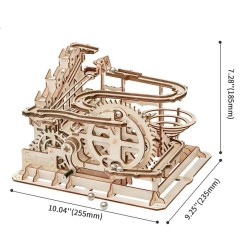 Maquette 3D en bois - Circuit à billes Marble Parkour