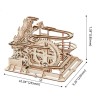 Maquette 3D en bois - Circuit à billes Marble Parkour