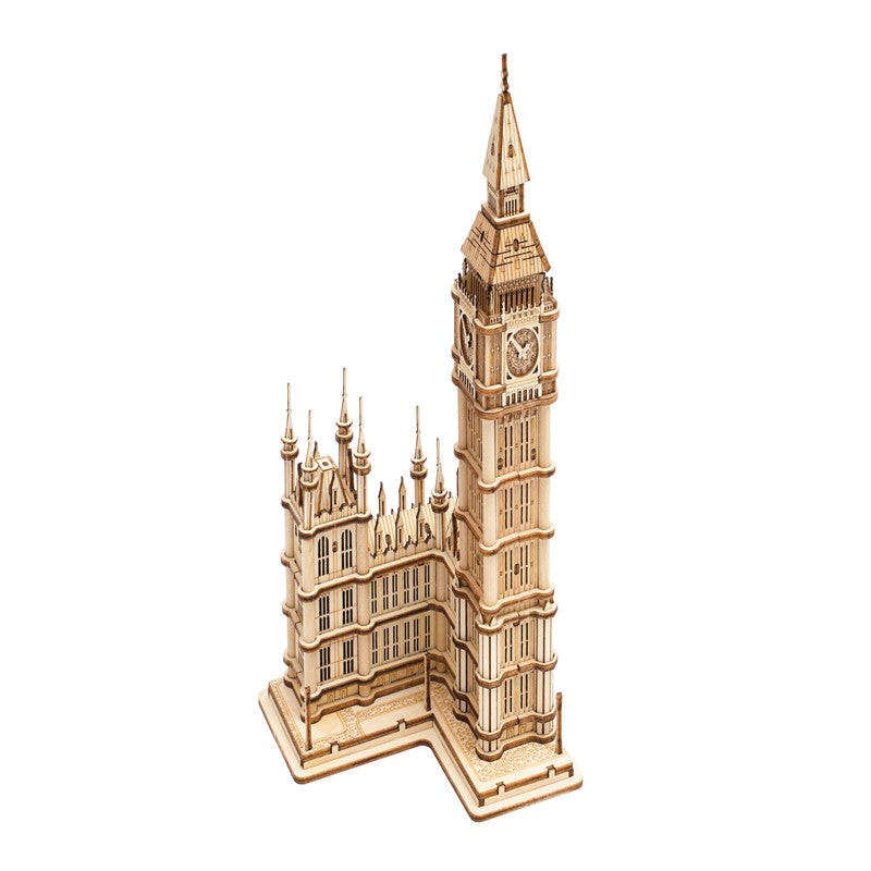 Maquette 3D Big Ben lumineux - Puzzle 3D Robotime en bois