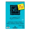 Bloc XL Aquarelle 300g/m² à spirales + feuilles gratuites