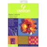 Papier vitraill 40g/m², 5 feuilles A4 assorties 