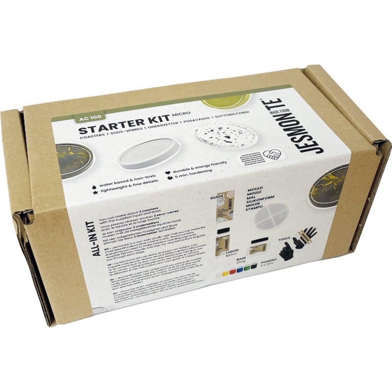 Kit starter Jesmonite - Sous-verre rond