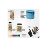 Kit starter Jesmonite - Pot rond