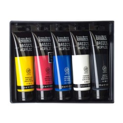 Set acrylique Basics Liquitex 5x 118 ml