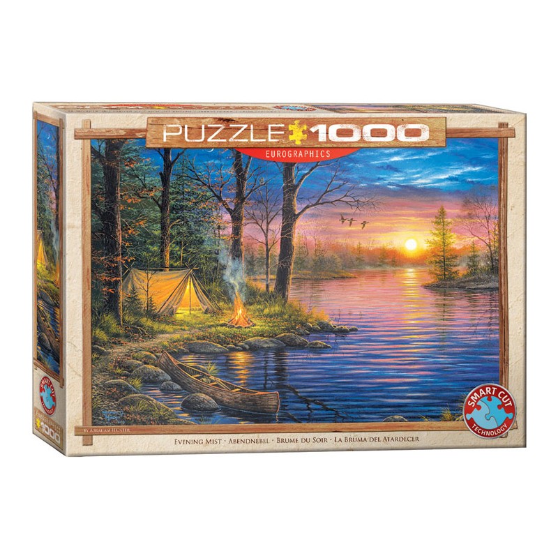 Puzzle 1000 pièces - Brume du soir, de Abraham Hunter