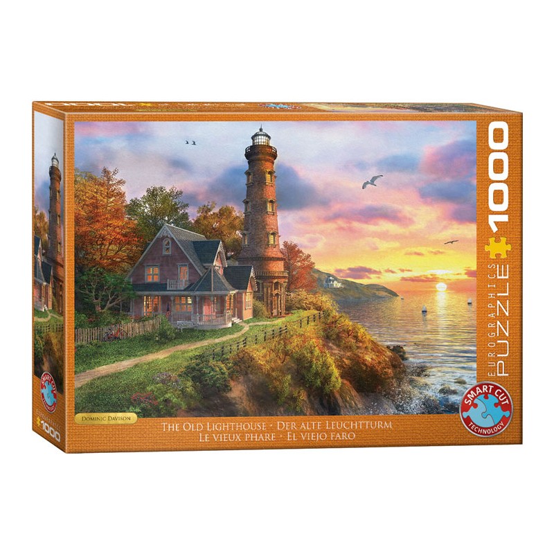 Puzzle 1000 pièces - Le vieux phare, Dominic Davison