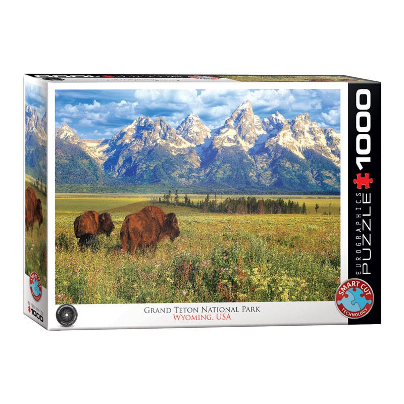 Puzzle 1000 pièces - Grand Teton National Park, Wyoming USA