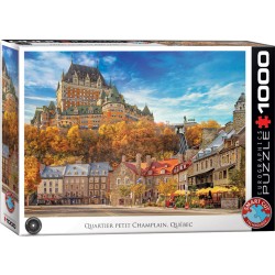 Puzzle 1000 pièces - Quartier Petit Champlain, Québec