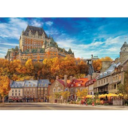 Puzzle 1000 pièces - Quartier Petit Champlain, Québec