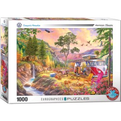 Puzzle 1000 pièces - Paradis des campeurs, de Bigelow