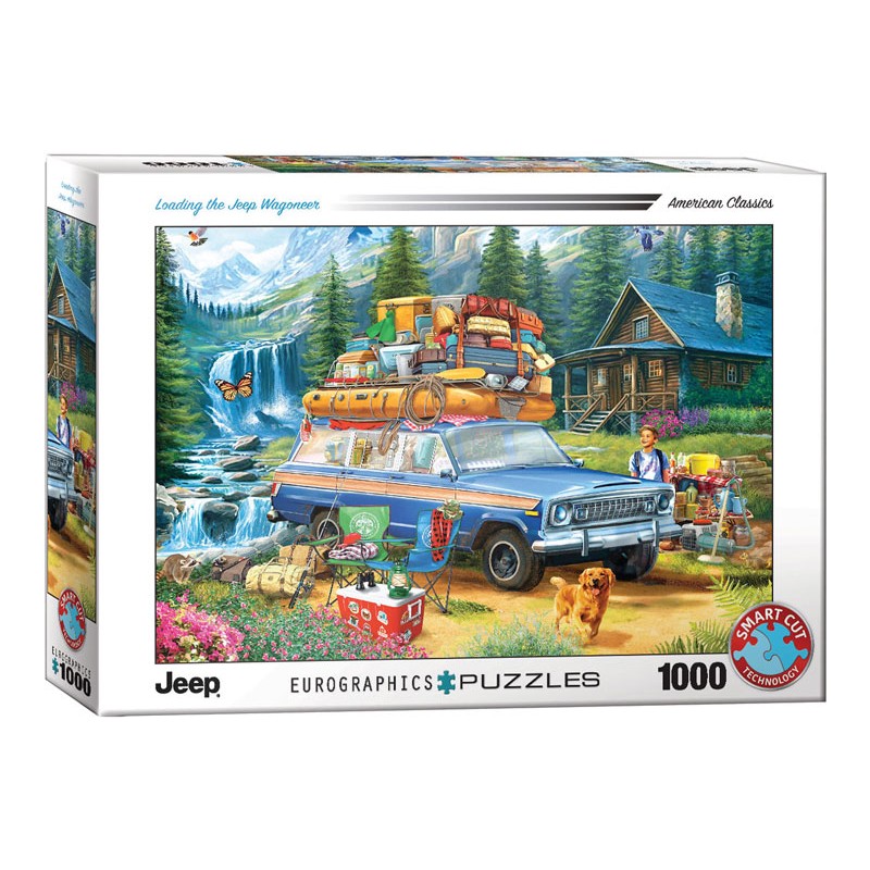 Puzzle 1000 pièces - Chargement de la Jeep, de Bigelow