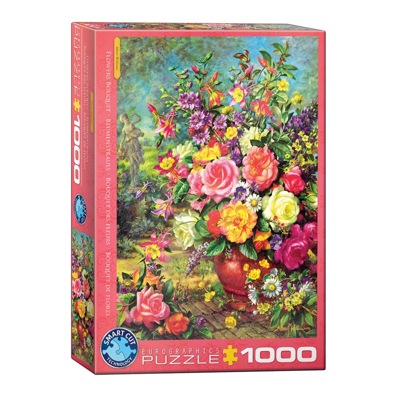 Puzzle 1000 pièces - Bouquet de fleurs, de Albert Williams