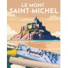 Peinture par numéros 40x50cm sur toile roulée - Affiche vintage Mont St Michel