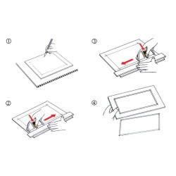 Cutter biseauté à 45° Olfa MC-45