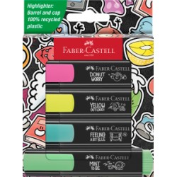 Pochettes de surligneurs Textliner Graffiti Faber Castell