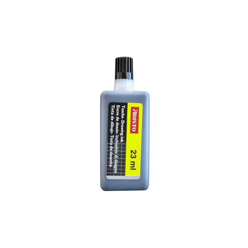 Encre de Chine pour stylo tubulaire Aristo, flacon de 23 ml