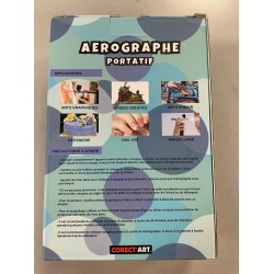 Aérographe portatif à 3 flux