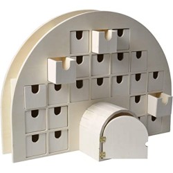 Calendrier de l'Avent Igloo - 44x15,5x32 cm