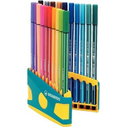 Boitier Colorparade de 20 feutres Pen 68 Stabilo